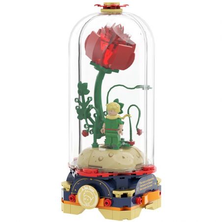 PANTASY 86302 non  HOÀNG TỬ BÉ BÔNG HỒNG VĨNH CỬU bộ đồ chơi xếp lắp ráp ghép mô hình Creator LE PETIT PRINCE Sáng Tạo