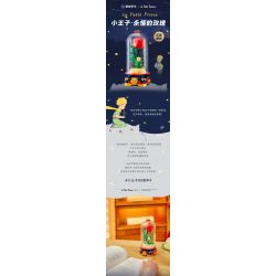 PANTASY 86302 non  HOÀNG TỬ BÉ BÔNG HỒNG VĨNH CỬU bộ đồ chơi xếp lắp ráp ghép mô hình Creator LE PETIT PRINCE Sáng Tạo