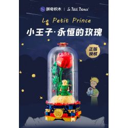 PANTASY 86302 non  HOÀNG TỬ BÉ BÔNG HỒNG VĨNH CỬU bộ đồ chơi xếp lắp ráp ghép mô hình Creator LE PETIT PRINCE Sáng Tạo