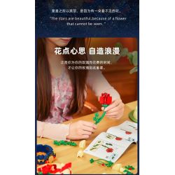 PANTASY 86302 non  HOÀNG TỬ BÉ BÔNG HỒNG VĨNH CỬU bộ đồ chơi xếp lắp ráp ghép mô hình Creator LE PETIT PRINCE Sáng Tạo