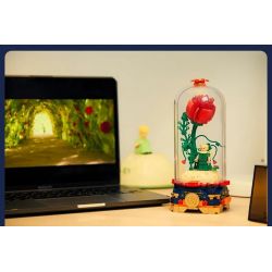 PANTASY 86302 non  HOÀNG TỬ BÉ BÔNG HỒNG VĨNH CỬU bộ đồ chơi xếp lắp ráp ghép mô hình Creator LE PETIT PRINCE Sáng Tạo