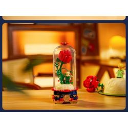 PANTASY 86302 non  HOÀNG TỬ BÉ BÔNG HỒNG VĨNH CỬU bộ đồ chơi xếp lắp ráp ghép mô hình Creator LE PETIT PRINCE Sáng Tạo