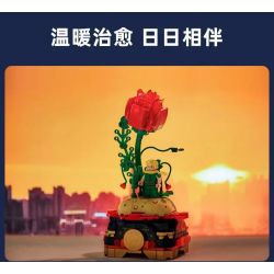 PANTASY 86302 non  HOÀNG TỬ BÉ BÔNG HỒNG VĨNH CỬU bộ đồ chơi xếp lắp ráp ghép mô hình Creator LE PETIT PRINCE Sáng Tạo