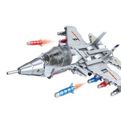 KUYU MOXING KY7060 7060 non  J-MÁY BAY CHIẾN ĐẤU 15 bộ đồ chơi xếp lắp ráp ghép mô hình HIGH-TECH PRODUCTS 456 khối