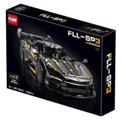 GULY 10610 non  FERRARI FLL-SP3 tỷ lệ 1:14 bộ đồ chơi xếp lắp ráp ghép mô hình  Kỹ Thuật Công Nghệ Cao Mô Hình Phương Tiện 1626 khối