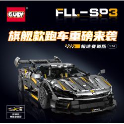 GULY 10610 non  FERRARI FLL-SP3 tỷ lệ 1:14 bộ đồ chơi xếp lắp ráp ghép mô hình  Kỹ Thuật Công Nghệ Cao Mô Hình Phương Tiện 1626 khối