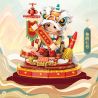 TOP TOY TC1804 1804 non  LUBAN NO.7 LION DANCES Ở PHƯƠNG ĐÔNG bộ đồ chơi xếp lắp ráp ghép mô hình King Of Glory Hegemony Game Liên Quân 900 khối