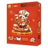 TOP TOY TC1804 1804 non  LUBAN NO.7 LION DANCES Ở PHƯƠNG ĐÔNG bộ đồ chơi xếp lắp ráp ghép mô hình King Of Glory Hegemony Game Liên Quân 900 khối