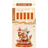 TOP TOY TC1804 1804 non  LUBAN NO.7 LION DANCES Ở PHƯƠNG ĐÔNG bộ đồ chơi xếp lắp ráp ghép mô hình King Of Glory Hegemony Game Liên Quân 900 khối
