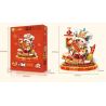 TOP TOY TC1804 1804 non  LUBAN NO.7 LION DANCES Ở PHƯƠNG ĐÔNG bộ đồ chơi xếp lắp ráp ghép mô hình King Of Glory Hegemony Game Liên Quân 900 khối