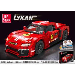 JIESTAR 92011 non  LYKAN HYPERSPORT tỷ lệ 1:14 bộ đồ chơi xếp lắp ráp ghép mô hình Creator Expert Chuyên Gia Sáng Tạo 1182 khối