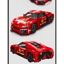 JIESTAR 92011 non  LYKAN HYPERSPORT tỷ lệ 1:14 bộ đồ chơi xếp lắp ráp ghép mô hình Creator Expert Chuyên Gia Sáng Tạo 1182 khối