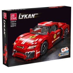 JIESTAR 92011 non  LYKAN HYPERSPORT tỷ lệ 1:14 bộ đồ chơi xếp lắp ráp ghép mô hình Creator Expert Chuyên Gia Sáng Tạo 1182 khối
