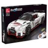 JIESTAR 92008 non  NISSAN GTR35 NISMO tỷ lệ 1:13 bộ đồ chơi xếp lắp ráp ghép mô hình Creator Expert Chuyên Gia Sáng Tạo 1266 khối