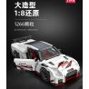 JIESTAR 92008 non  NISSAN GTR35 NISMO tỷ lệ 1:13 bộ đồ chơi xếp lắp ráp ghép mô hình Creator Expert Chuyên Gia Sáng Tạo 1266 khối