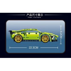 Decool 3822 Jisi 3822 non  LAMBORGHINI SIAN FKP 37 bộ đồ chơi xếp lắp ráp ghép mô hình  Kỹ Thuật Công Nghệ Cao Mô Hình Phương Tiện 248 khối