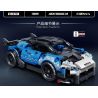 Decool 3819 Jisi 3819 non  XE THỂ THAO MCLAREN SENNA GTR LÙI bộ đồ chơi xếp lắp ráp ghép mô hình Speed Champions Racing Cars Đua Xe Công Thức 248 khối