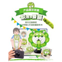 MR.KURIOSITY 12601 non  CON CHÓ BẮP CẢI bộ đồ chơi xếp lắp ráp ghép mô hình CHINESE CABBAGE DOG