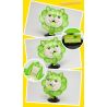 MR.KURIOSITY 12601 non  CON CHÓ BẮP CẢI bộ đồ chơi xếp lắp ráp ghép mô hình CHINESE CABBAGE DOG