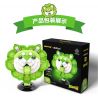 MR.KURIOSITY 12601 non  CON CHÓ BẮP CẢI bộ đồ chơi xếp lắp ráp ghép mô hình CHINESE CABBAGE DOG