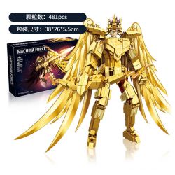 6106 non  KIM HẬU NHÂN MÃ bộ đồ chơi xếp lắp ráp ghép mô hình Movie & Game MACHINA FORCE Phim Và Trò Chơi 481 khối