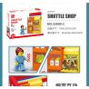 JIESTAR 55000 non  CỬA HÀNG TIỆN LỢI 24 GIỜ bộ đồ chơi xếp lắp ráp ghép mô hình City SHUTTLE SHOP Thành Phố 845 khối