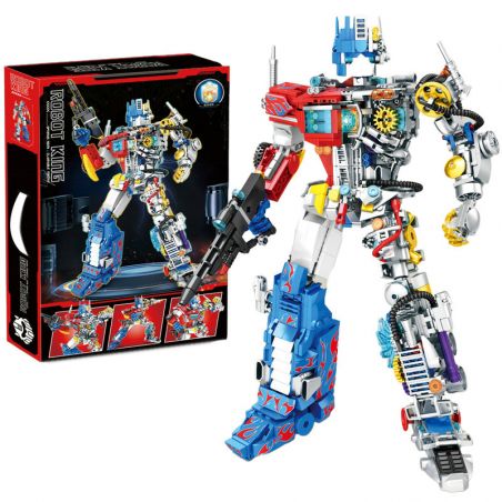 6066 non  VUA NGƯỜI MÁY bộ đồ chơi xếp lắp ráp ghép mô hình Movie & Game Phim Và Trò Chơi 1088 khối