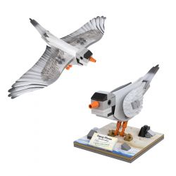 CADA DOUBLEE C71025 71025 non  BỘ CHIM CÓ NGUY CƠ TUYỆT CHỦNG bộ đồ chơi xếp lắp ráp ghép mô hình PAPER BRICK CONSTRUCTION SET 342 khối