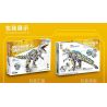 PanlosBrick 611015 Panlos Brick 611015 non  ALLOSAURUS CƠ KHÍ LỚN bộ đồ chơi xếp lắp ráp ghép mô hình MECHANICAL DINOSAUR ALLOSAURUS 1735 khối