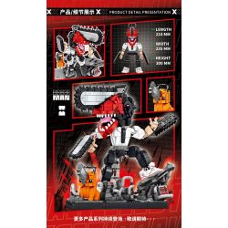 TANK 9210 non  NGƯỜI ĐÀN ÔNG CƯA MÁY bộ đồ chơi xếp lắp ráp ghép mô hình Movie & Game ELECTRIC SAW MAN Phim Và Trò Chơi 2013 khối