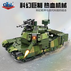 GBL KY1085 1085 non  MÁY CHIẾN ĐẤU CHỦ LỰC 99A bộ đồ chơi xếp lắp ráp ghép mô hình  99A BATTLE MECH Kỹ Thuật Công Nghệ Cao Mô Hình Phương Tiện 1152 khối