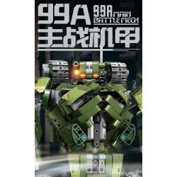 GBL KY1085 1085 non  MÁY CHIẾN ĐẤU CHỦ LỰC 99A bộ đồ chơi xếp lắp ráp ghép mô hình  99A BATTLE MECH Kỹ Thuật Công Nghệ Cao Mô Hình Phương Tiện 1152 khối