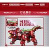 PanlosBrick 611012 Panlos Brick 611012 non  TRICERATOPS CƠ KHÍ LỚN bộ đồ chơi xếp lắp ráp ghép mô hình MECHANICAL DINOSAUR TRICERATOPS 1992 khối