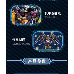 JIESTAR 67010 non  HIỆP SĨ TAI HỌA bộ đồ chơi xếp lắp ráp ghép mô hình 1341 khối