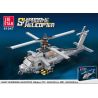 JIESTAR 61047 non  MÁY BAY TRỰC THĂNG TRÊN TÀU bộ đồ chơi xếp lắp ráp ghép mô hình Military Army SHIPBORNE HELICOPTER Quân Sự Bộ Đội 1264 khối