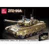 JIESTAR 61038 non  XE TĂNG CHIẾN ĐẤU CHỦ LỰC ZTZ-99A bộ đồ chơi xếp lắp ráp ghép mô hình Military Army Quân Sự Bộ Đội 1298 khối