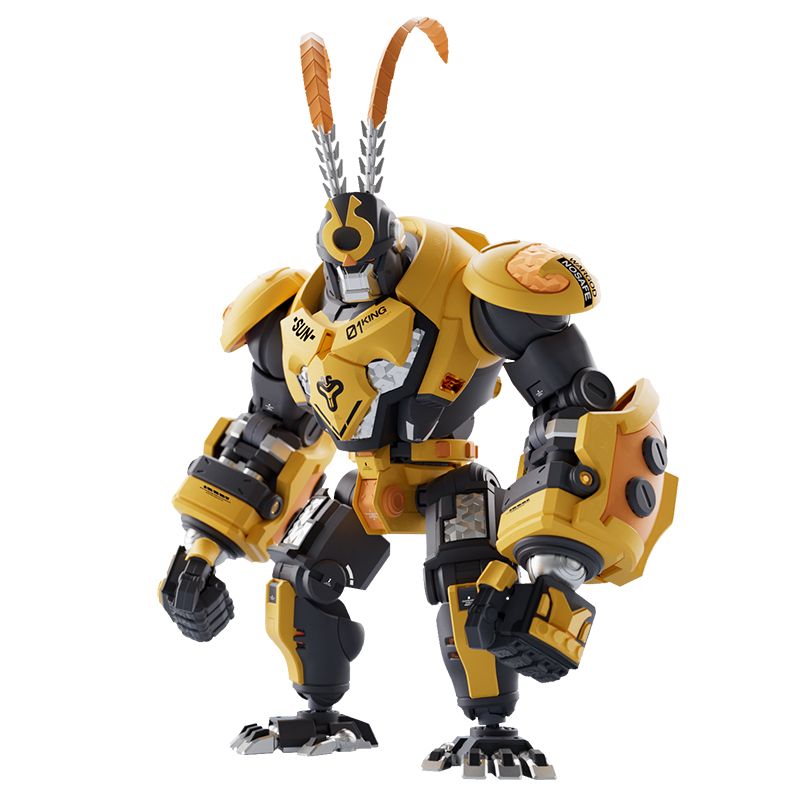 BLOKS 85010 non  ANH HÙNG VÔ TẬN VUA KHỈ bộ đồ chơi xếp lắp ráp ghép mô hình MACHING ARMOR 386 khối