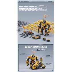 BLOKS 85010 non  ANH HÙNG VÔ TẬN VUA KHỈ bộ đồ chơi xếp lắp ráp ghép mô hình MACHING ARMOR 386 khối