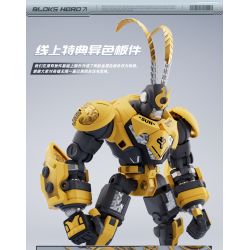 BLOKS 85010 non  ANH HÙNG VÔ TẬN VUA KHỈ bộ đồ chơi xếp lắp ráp ghép mô hình MACHING ARMOR 386 khối
