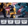 BLOKS 85010 non  ANH HÙNG VÔ TẬN VUA KHỈ bộ đồ chơi xếp lắp ráp ghép mô hình MACHING ARMOR 386 khối