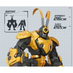 BLOKS 85010 non  ANH HÙNG VÔ TẬN VUA KHỈ bộ đồ chơi xếp lắp ráp ghép mô hình MACHING ARMOR 386 khối