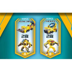 PanlosBrick 633073 Panlos Brick 633073 non  CƠ KHÍ KỸ THUẬT bộ đồ chơi xếp lắp ráp ghép mô hình Creator ENGINEERING ROBOT Sáng Tạo 742 khối