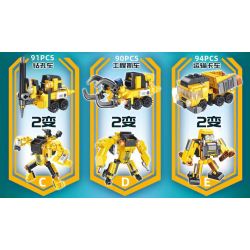 PanlosBrick 633073 Panlos Brick 633073 non  CƠ KHÍ KỸ THUẬT bộ đồ chơi xếp lắp ráp ghép mô hình Creator ENGINEERING ROBOT Sáng Tạo 742 khối