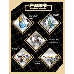 PanlosBrick 621025 Panlos Brick 621025 non  CƠ GIÁP THÉP KHỦNG LONG GRIMLOCK bộ đồ chơi xếp lắp ráp ghép mô hình Movie & Game MECHA OF STEEL Phim Và Trò Chơi 1106 khối