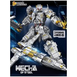 PanlosBrick 621024 Panlos Brick 621024 non  CƠ KHÍ SẮT MEGATRON MECHA bộ đồ chơi xếp lắp ráp ghép mô hình Movie & Game Phim Và Trò Chơi 1106 khối