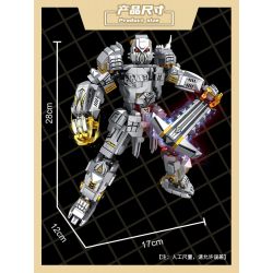 PanlosBrick 621024 Panlos Brick 621024 non  CƠ KHÍ SẮT MEGATRON MECHA bộ đồ chơi xếp lắp ráp ghép mô hình Movie & Game Phim Và Trò Chơi 1106 khối