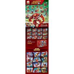 ELEPHANT JX1143 1143 non  12 KẾT HỢP ÁO GIÁP CHỐNG HULK bộ đồ chơi xếp lắp ráp ghép mô hình Marvel Super Heroes Siêu Anh Hùng Marvel 598 khối