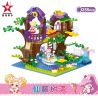STAR DIAMOND 80624 non  NÀNG TIÊN HOA NHỎ CÂY NHO VỊNH bộ đồ chơi xếp lắp ráp ghép mô hình Little Flower Fairy 255 khối