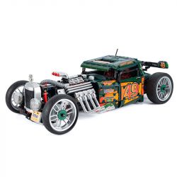 SHARP MODEL JIMU LIANGPIN 10509 non  XE CỔ SỬA ĐỔI CHẤT NỔ HOT ROD 1949 tỷ lệ 1:8 bộ đồ chơi xếp lắp ráp ghép mô hình Racers MODIFIED VEHICLE Đua Tốc Độ 2618 khối