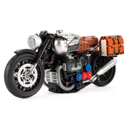 K BOX 10515 non  XE MÁY BMW LATTE bộ đồ chơi xếp lắp ráp ghép mô hình Motorcycle Motorbike BMW R NINET Xe Hai Bánh 925 khối